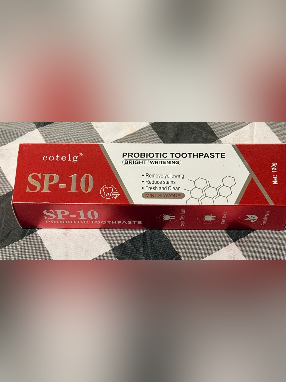 Probiotic Bright + Whitening Toothpaste - Mint (Red Packaging)